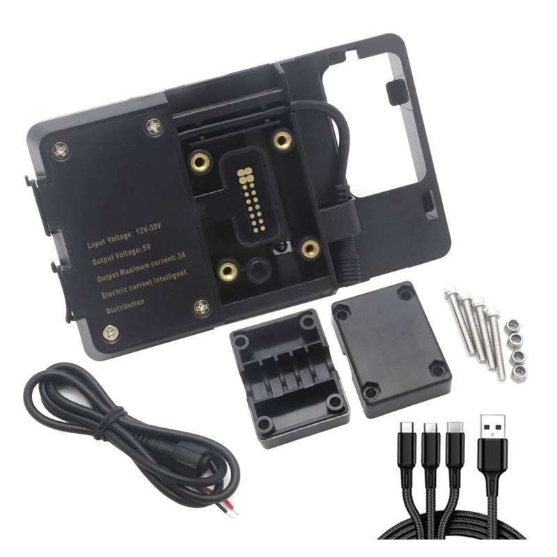 Handyhalter Fahrrad Für R 1200 RT R1200RT Unten 2009 2008 2007 2006 Navigation Halterung Motorrad GPS Navigator USB Lade Telefon Halter Handyhalterung Fahrrad(Phone Bracket) von CENAP