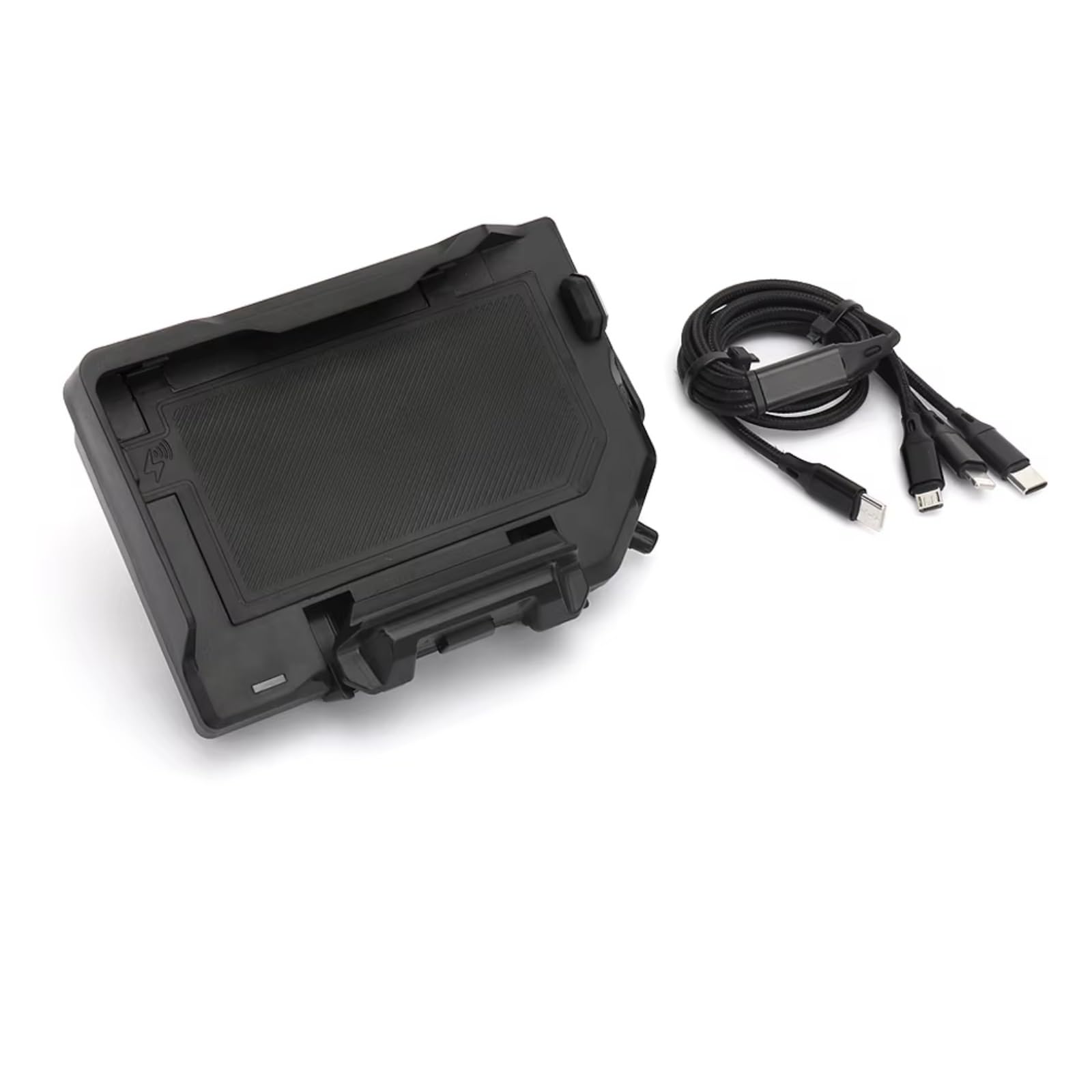 Handyhalter Fahrrad Für R1300GS F750GS F850GS R1250GS R1200GS Telefon Navigation Halterung Drahtlose Lade Handyhalterung Fahrrad(Wireless- Black Line) von CENAP