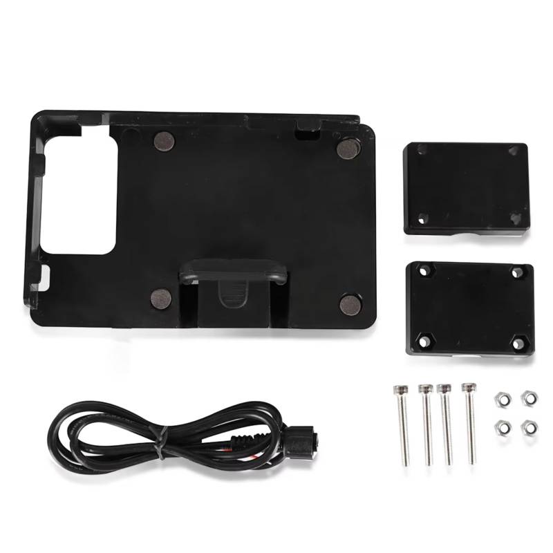 Handyhalter Fahrrad Für R1300GS Für ADV Für Abenteuer R1300GS 2023 2024 GS1300 GPS Navigation Lenker Halterung Handyhalterung Fahrrad(12MM USB Charging) von CENAP