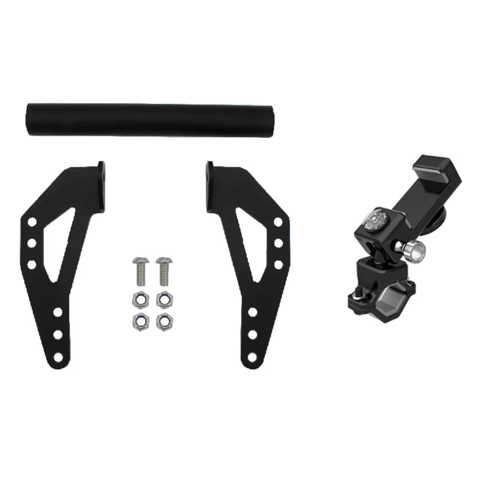 Handyhalter Fahrrad Für Suzuki Für V-Strom DL 1000 DL1000 ABS 2014-2019 Motorrad GPS Navigation Halterung Anzupassen Halter Handyhalterung Fahrrad(One Set) von CENAP