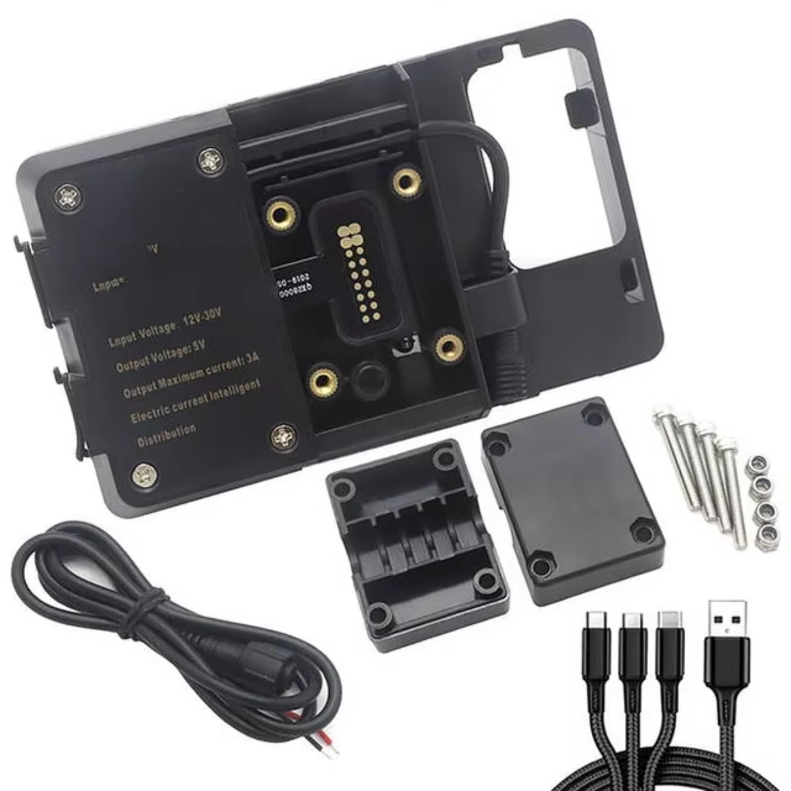 Handyhalter Fahrrad Für Tenere 700 Motorrad Telefon Navigation GPS Platte Halterung Anzupassen Halter Kit Handyhalterung Fahrrad(C) von CENAP