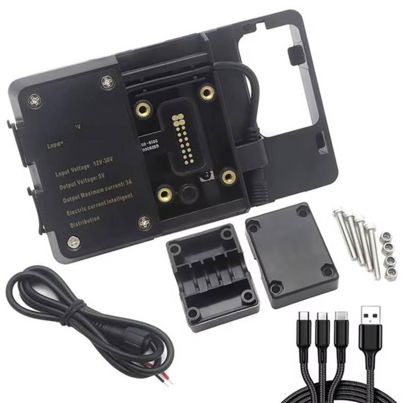 Handyhalter Fahrrad Für Tenere 700 Motorrad Telefon Navigation GPS Platte Halterung Anzupassen Halter Kit Handyhalterung Fahrrad(C) von CENAP