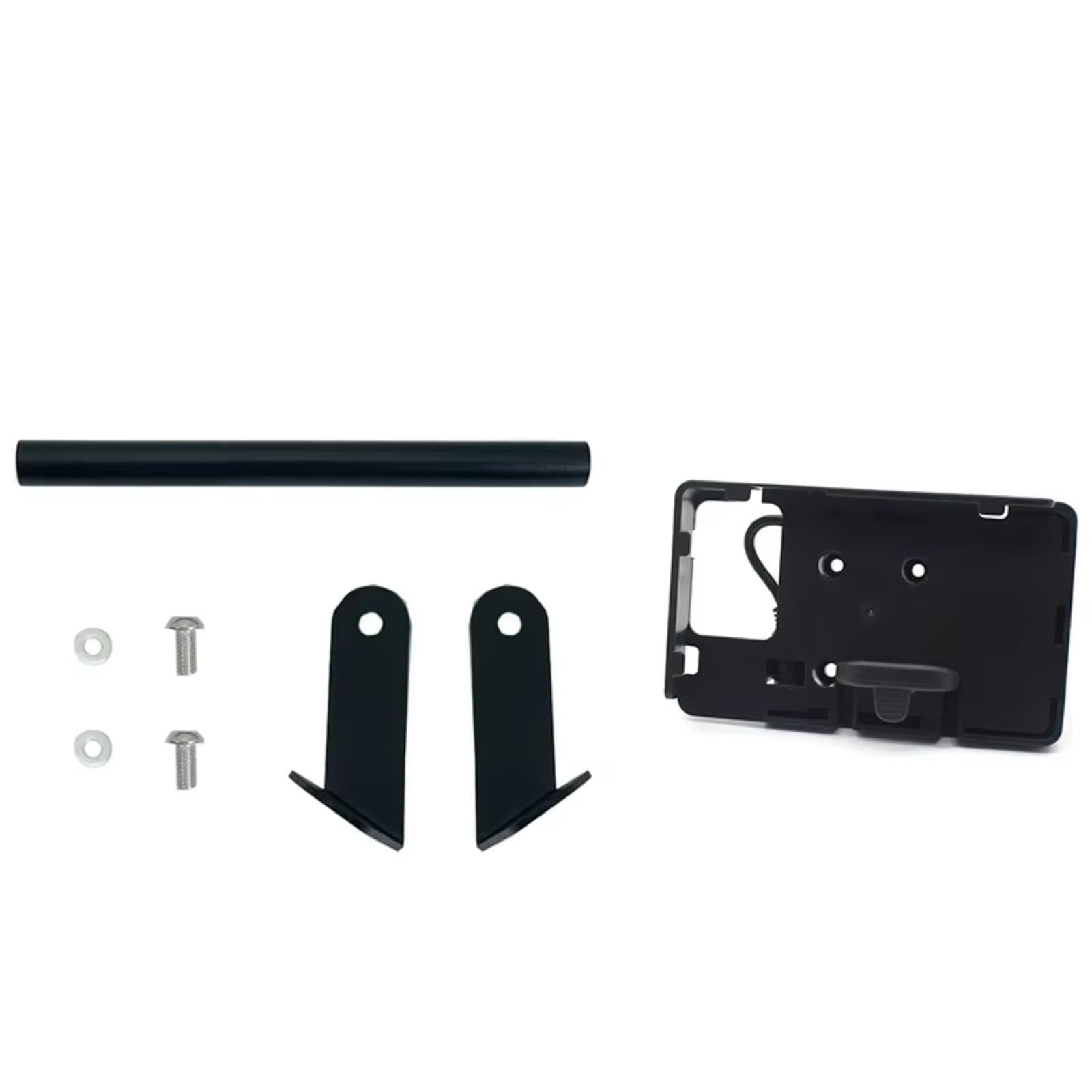 Handyhalter Fahrrad Für Tiger 900/850 GT Für Rally Für PRO Für Tiger900 Für Tiger850 2020-2022 Motorrad Mobile Navigation Halterung Handyhalterung Fahrrad(12MM Black) von CENAP