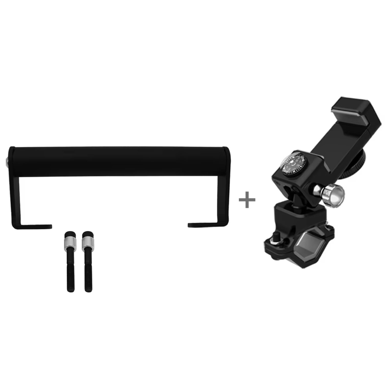 Handyhalter Fahrrad Für YZFR7 2022 2023 Motorrad Telefon GPS Navigation Platte Halterung Lenker Anzupassen Halter Unterstützung Handyhalterung Fahrrad(One Set) von CENAP