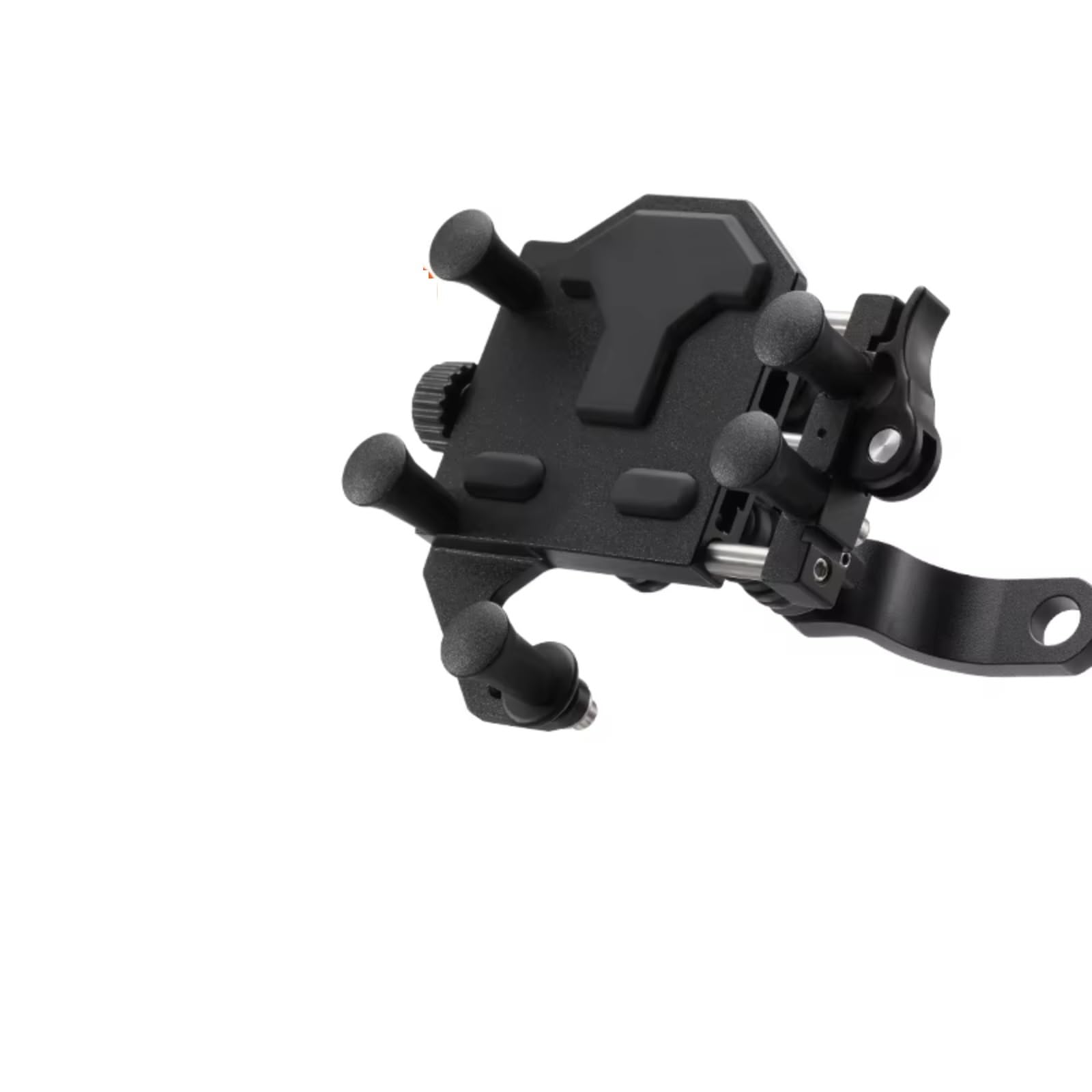 Handyhalter Fahrrad Universal Motorrad Telefon Stehen 2025 360 ° Dreh Einstellbar Motos Navigation Halterung Handyhalterung Fahrrad(H67 Black) von CENAP