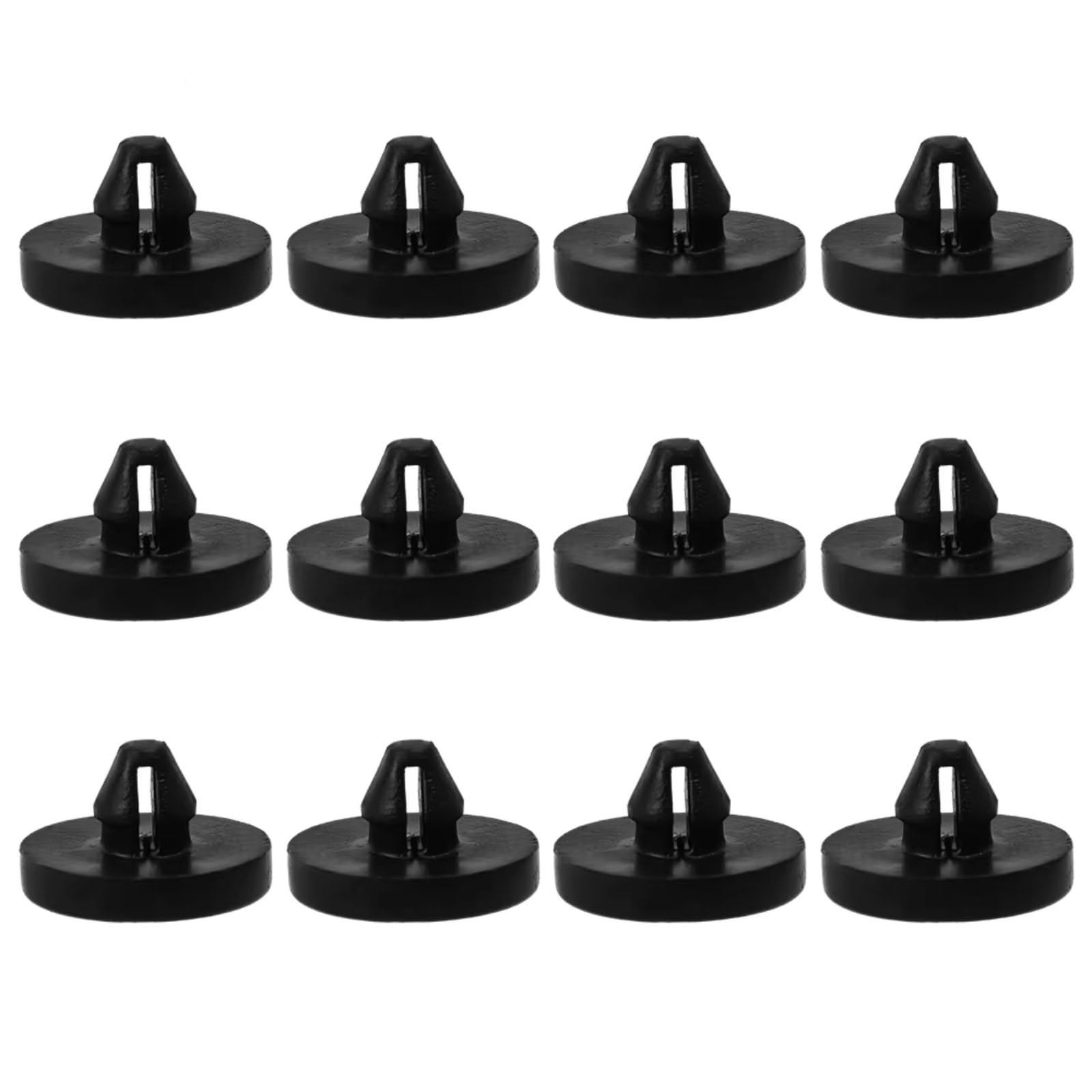 Pedalkappen Auto Kissen Bremspedal Pad Stop Bremslichtschalter Stopper Kupplung Limiter Gummi 90541-06036 Pedale Kappen(12pcs black) von CENAP