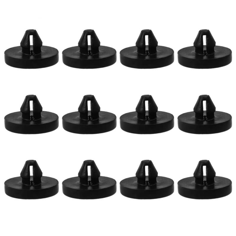 Pedalkappen Auto Kissen Bremspedal Pad Stop Bremslichtschalter Stopper Kupplung Limiter Gummi 90541-06036 Pedale Kappen(12pcs black) von CENAP