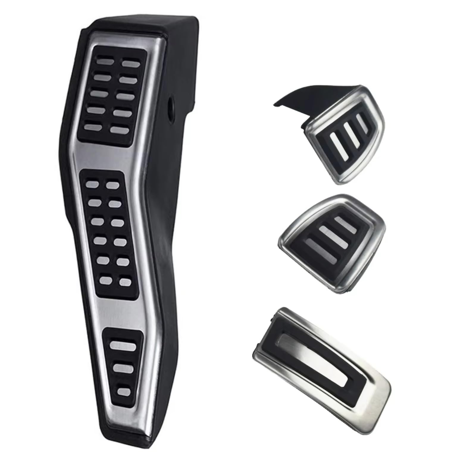 Pedalkappen Für A3 S3 RS3 2013–2019 RHD Auto-Styling Sport Kraftstoff Bremse Dead Pedal Cover Set Pedale Kappen(MT B) von CENAP