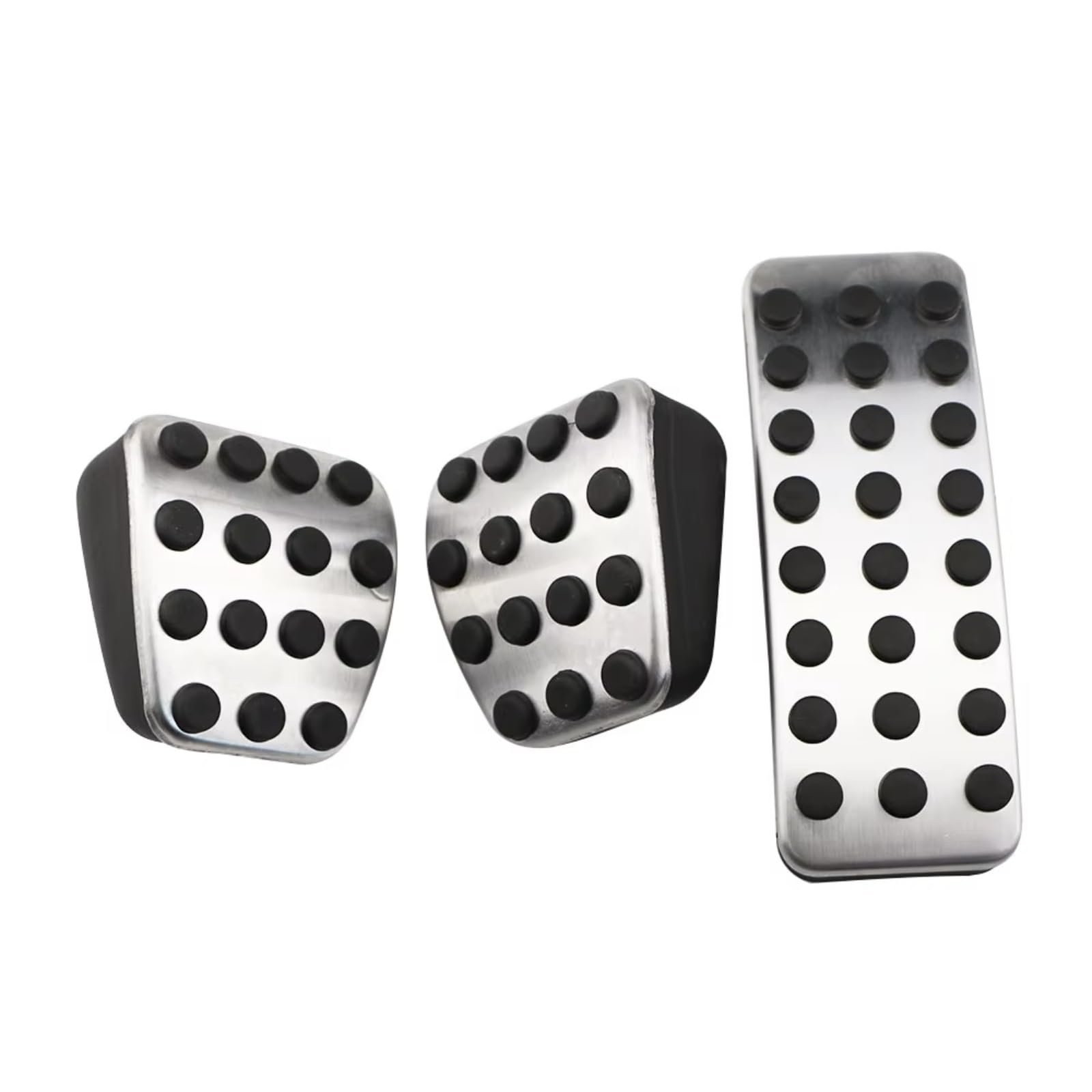 Pedalkappen Für Benz AB für CLA für GLA ML GL R-Klasse W246 W251 W245 W164 W166 W176 X164 X166 C177 X156 Auto-Gasbremspedalabdeckung Pedale Kappen(3Pcs AT) von CENAP