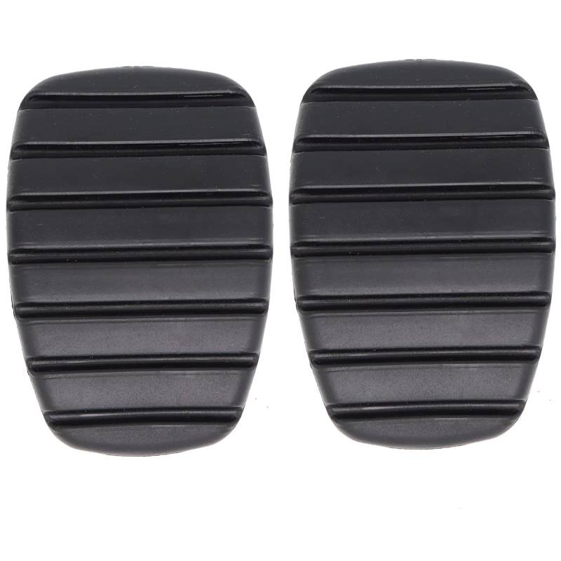 Pedalkappen Für Captur Für Clio 3 Für Espace 4 Für Laguna 2 Für Modus Für Symbol Auto Gummi Bremse Kupplung Fußpedal Pad Pedale Kappen(2Pc) von CENAP