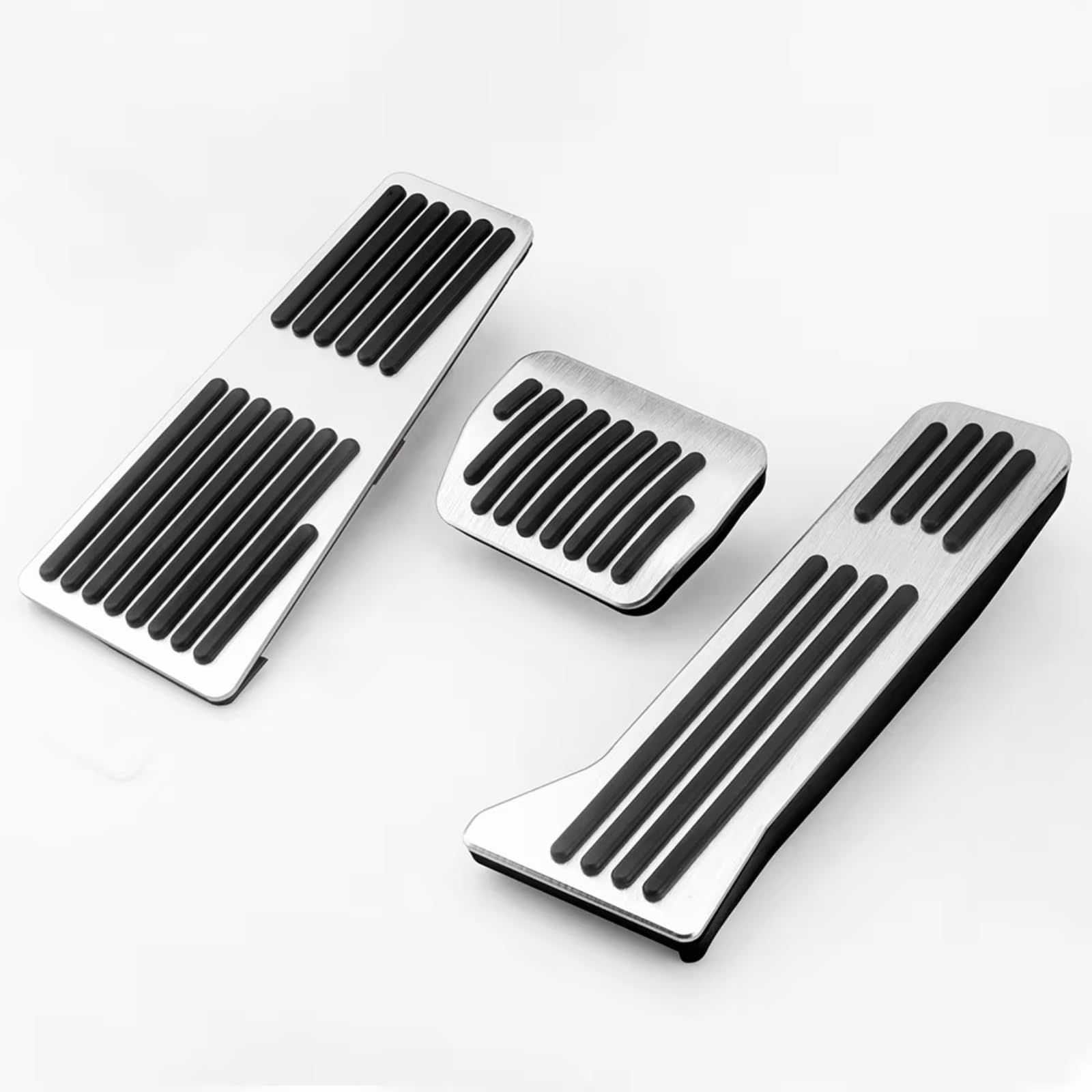 Pedalkappen Für Mazda 2 3 6 BM GJ CX-5 CX5 KE KF CX-3 CX7 CX-8 CX-9 Für Axela Für ATenza Auto Fußstütze Pedal Bremse Kupplung Pedale Kappen(LHD AT 3pcs Silver) von CENAP