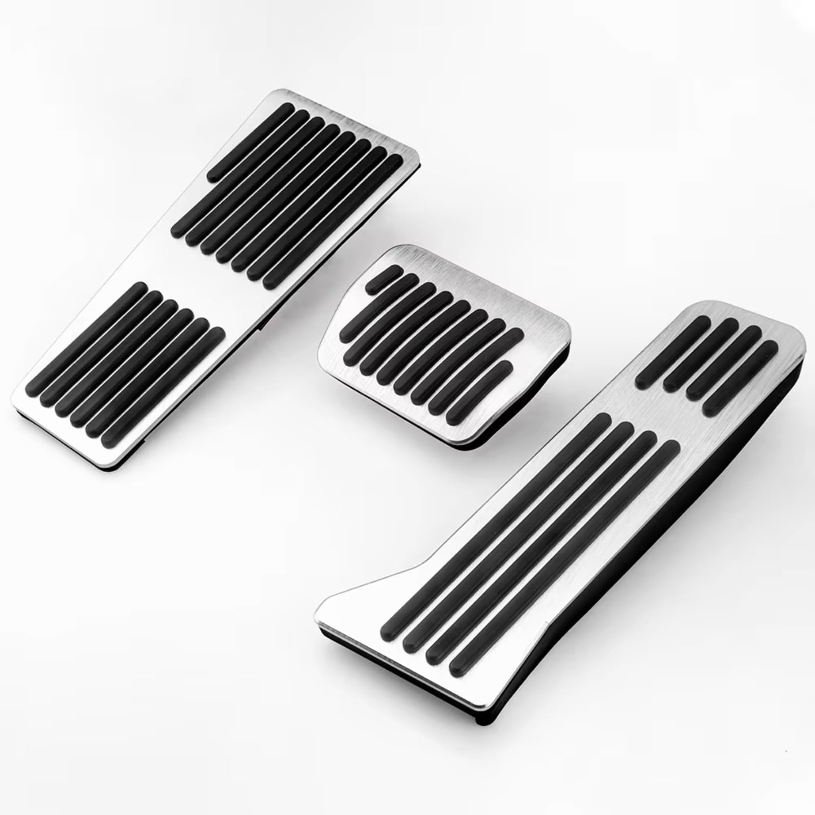 Pedalkappen Für Mazda 2 3 6 BM GJ CX-5 CX5 KE KF CX-3 CX7 CX-8 CX-9 Für Axela Für ATenza Auto Fußstütze Pedal Bremse Kupplung Pedale Kappen(RHD AT 3pcs Silver) von CENAP