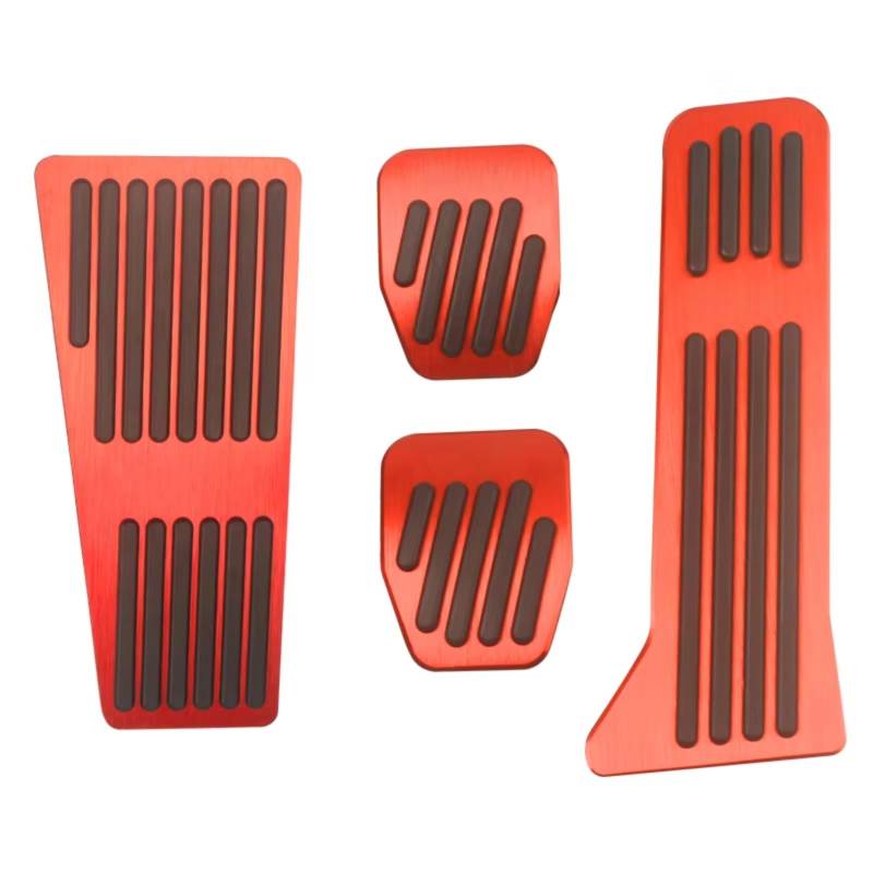Pedalkappen Für Mazda 2 3 6 Für Dome BM GL GJ CX-5 CX5 KE KF CX3 CX7 CX8 CX9 Auto Fußstütze Bremse Kupplung Pedal Pad Abdeckung Pedale Kappen(RHD MT 4pcs) von CENAP