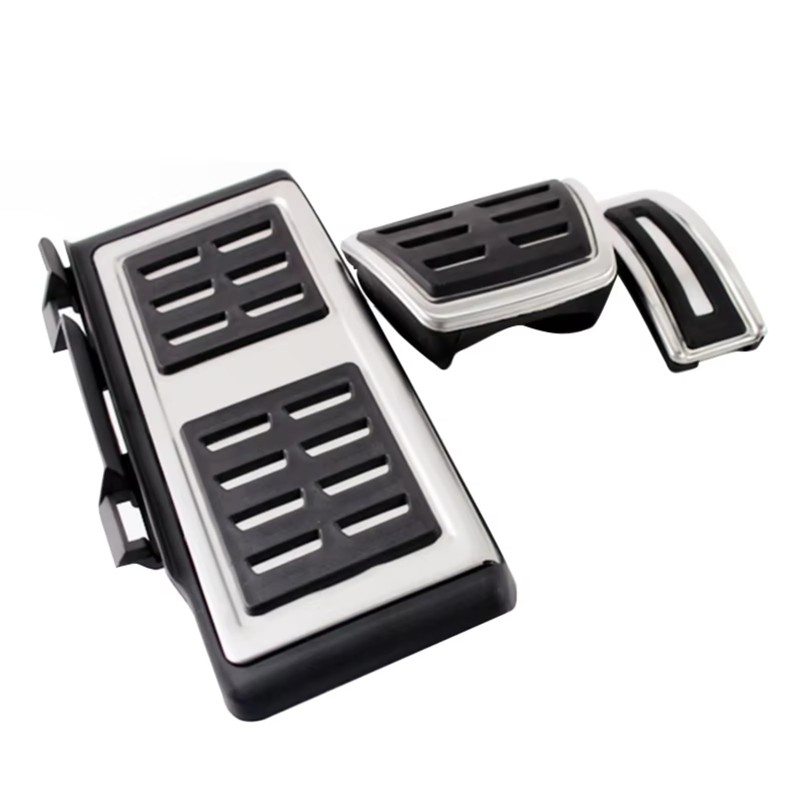 Pedalkappen Für Skoda Für Octavia A7 MK3 5E 2015-2020 Auto Gaspedal Kraftstoff Bremse Kupplung Pedal Abdeckung Pedale Kappen(AT 3pcs) von CENAP