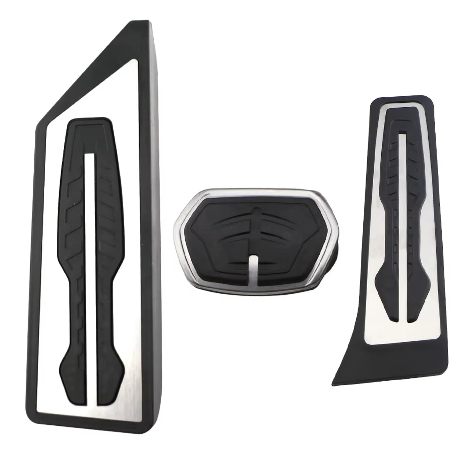 Pedalkappen Für X1 F48 2er F44 Gasbremse Fußstütze Pedal Kit Abdeckung Rutschfeste Matte Pedal LHD Autopedal Pedale Kappen(AT with rest) von CENAP