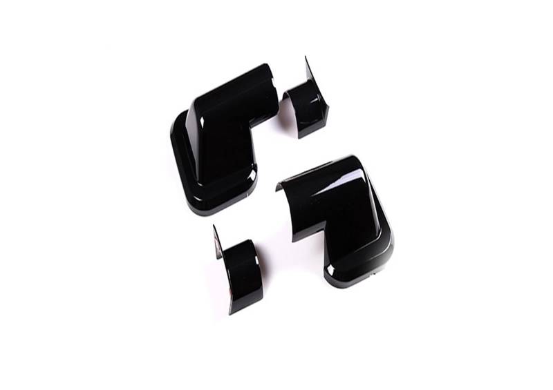 Spiegelkappe Für Hummer H2 2003-2009 ABS Schwarz Auto Außenspiegel Abdeckung Rückspiegel Basis Shell Dekorative Abdeckung Aufkleber Auto Rückspiegelkappe(Style B-Black) von CENAP