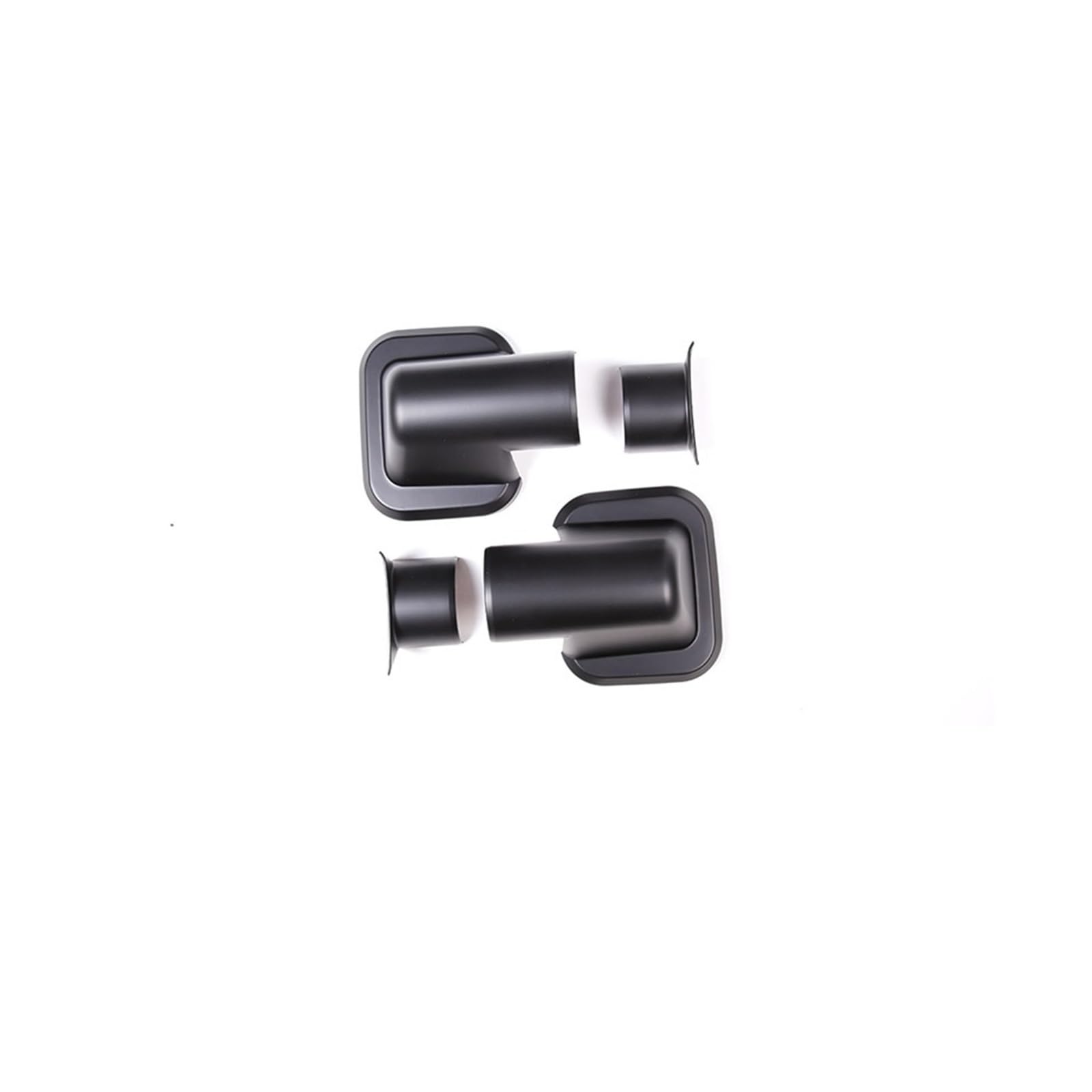 Spiegelkappe Für Hummer H2 2003-2009 ABS Schwarz Auto Außenspiegel Abdeckung Rückspiegel Basis Shell Dekorative Abdeckung Aufkleber Auto Rückspiegelkappe(Style B-Matte Black) von CENAP