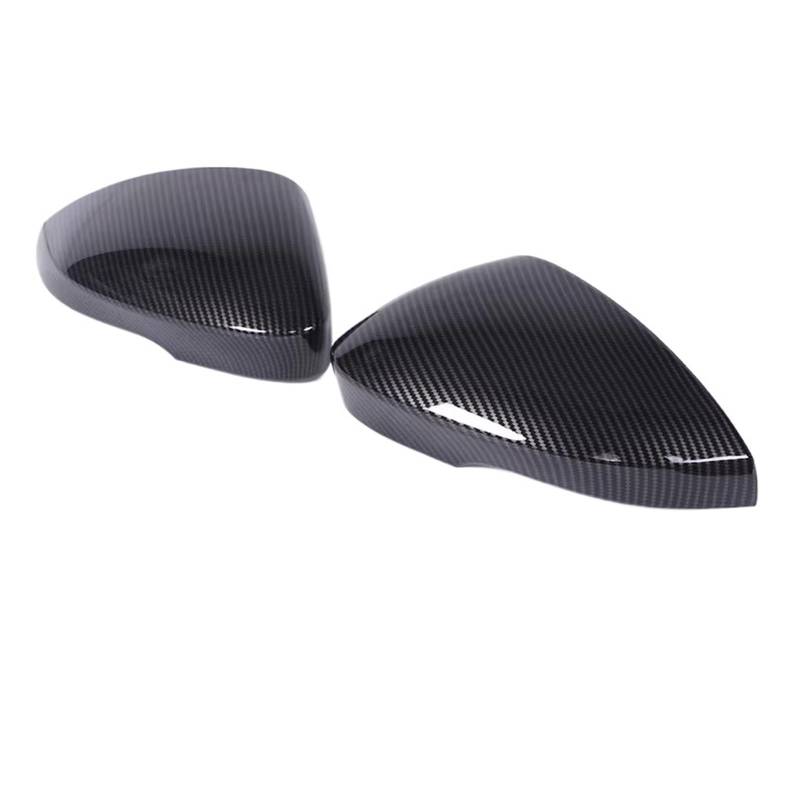 Spiegelkappe Für Jaguar Für F-Type 2013-2021 2019 2022 2023 2020 2024 ABS Kunststoff Carbon Faser Auto Rückspiegel Kappe Abdeckung Trim Auto Rückspiegelkappe von CENAP