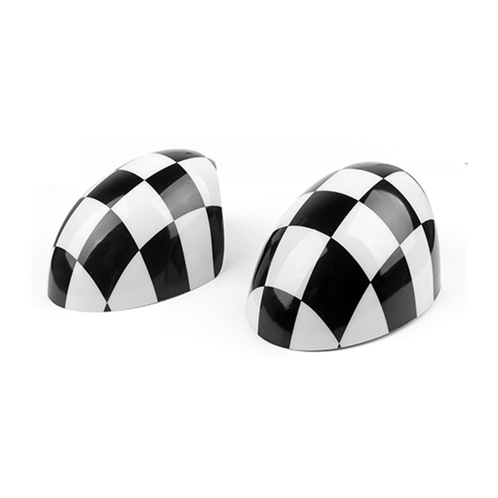 Spiegelkappe Für Mini Für Cooper S Für Clubman Für Countryman R55 R56 R57 R58 R60 R61 2 STÜCK Tür Rückspiegel Abdeckungen Aufkleber Rückspiegelkappe(C) von CENAP