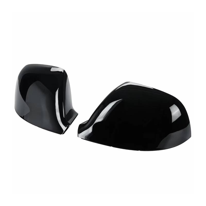 Spiegelkappe Für VW Für Transporter T5 T5.1 T6 7E1857527F 2 STÜCK Glänzend Auto Rückansicht Seitenspiegel Ersatz Abdeckung Kappe Rückspiegelkappe(Glossy Black) von CENAP