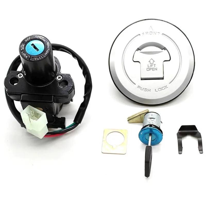 Zündschalter Für CB250 Für FMX650 2005-2006 Für CBR600RR 2003-2006 Motorrad Zündschloss Kraftstoff Tankdeckel Schlüssel Motorrad Zündschalter von CENAP