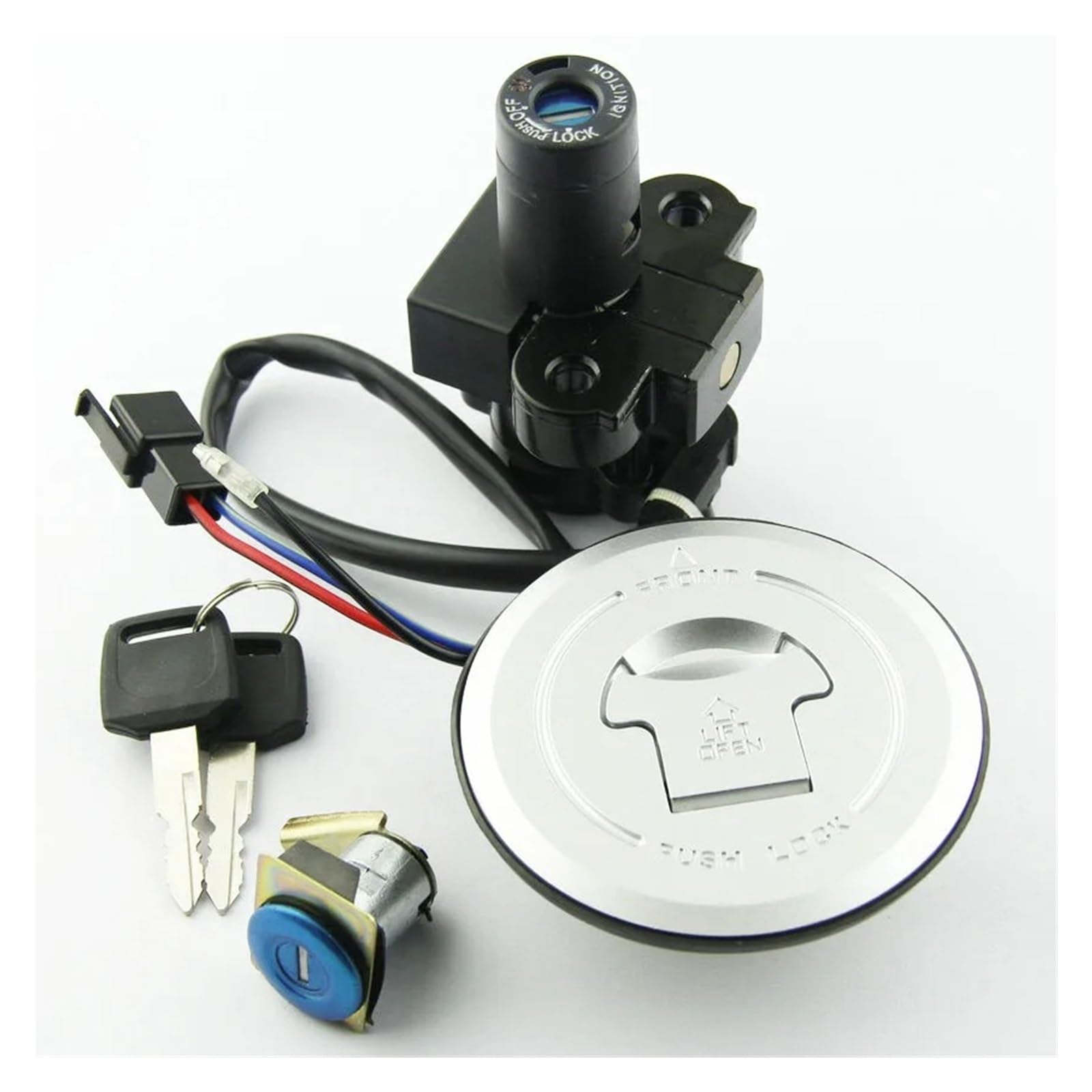 Zündschalter Für CB250 Für Hornet Für FMX650 2005-2006 Motorrad Tankdeckel Zündschloss Sitz Schloss Mit Schlüssel Kit Motorrad Zündschalter Zündschalter Für CB250 Für Hornet Für FMX650 2005-2006 Motorrad Tankdeckel Zündschloss Sitz Schloss Mit Schlüssel Kit Motorrad Zündschalter von CENAP