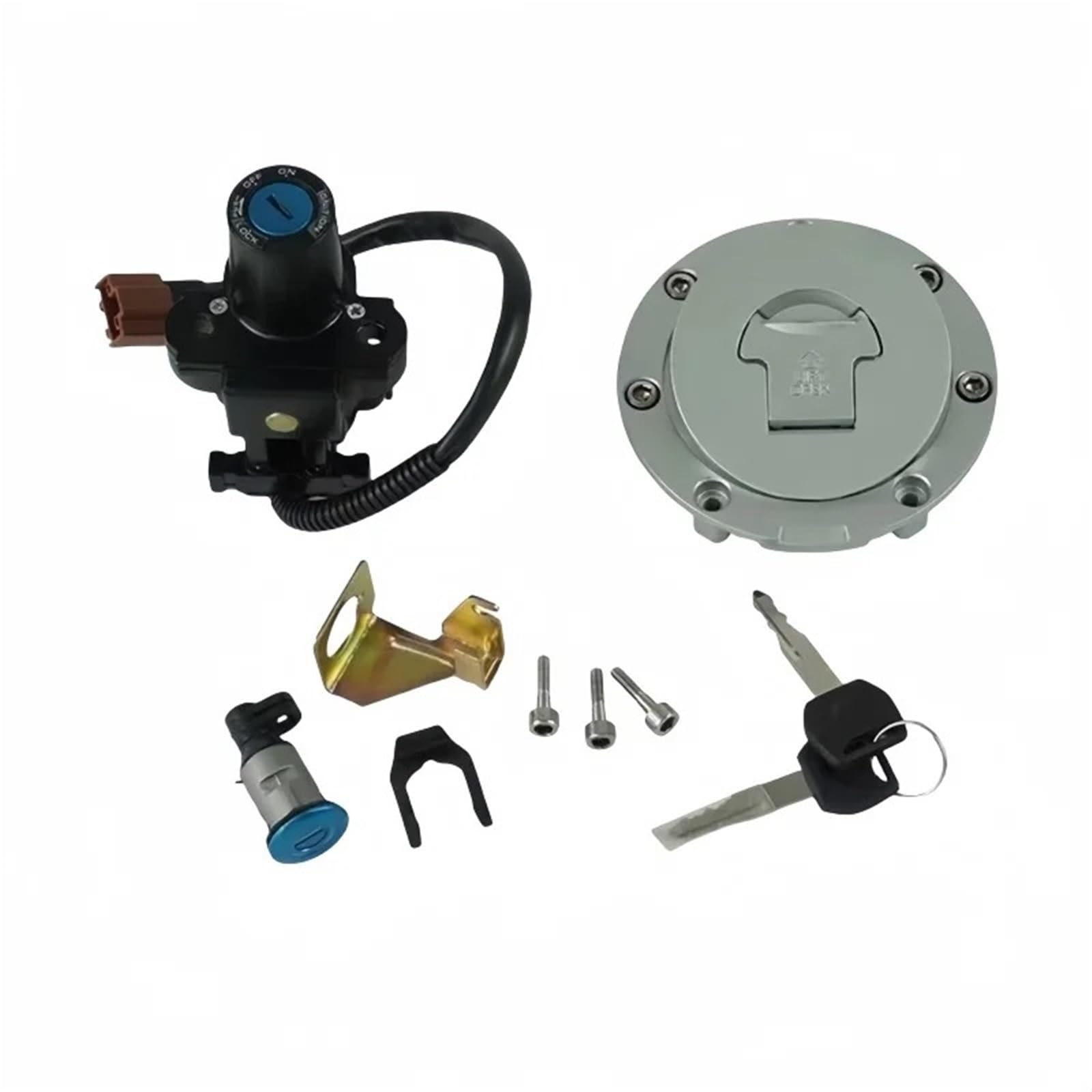 Zündschalter Für CB400 Für CBR600 Für CBR1000 1999-2011 Motorrad Zubehör Zündschloss Tankdeckel Sitz Schloss Set Motorrad Zündschalter Zündschalter Für CB400 Für CBR600 Für CBR1000 1999-2011 Motorrad Zubehör Zündschloss Tankdeckel Sitz Schloss Set Motorrad Zündschalter von CENAP