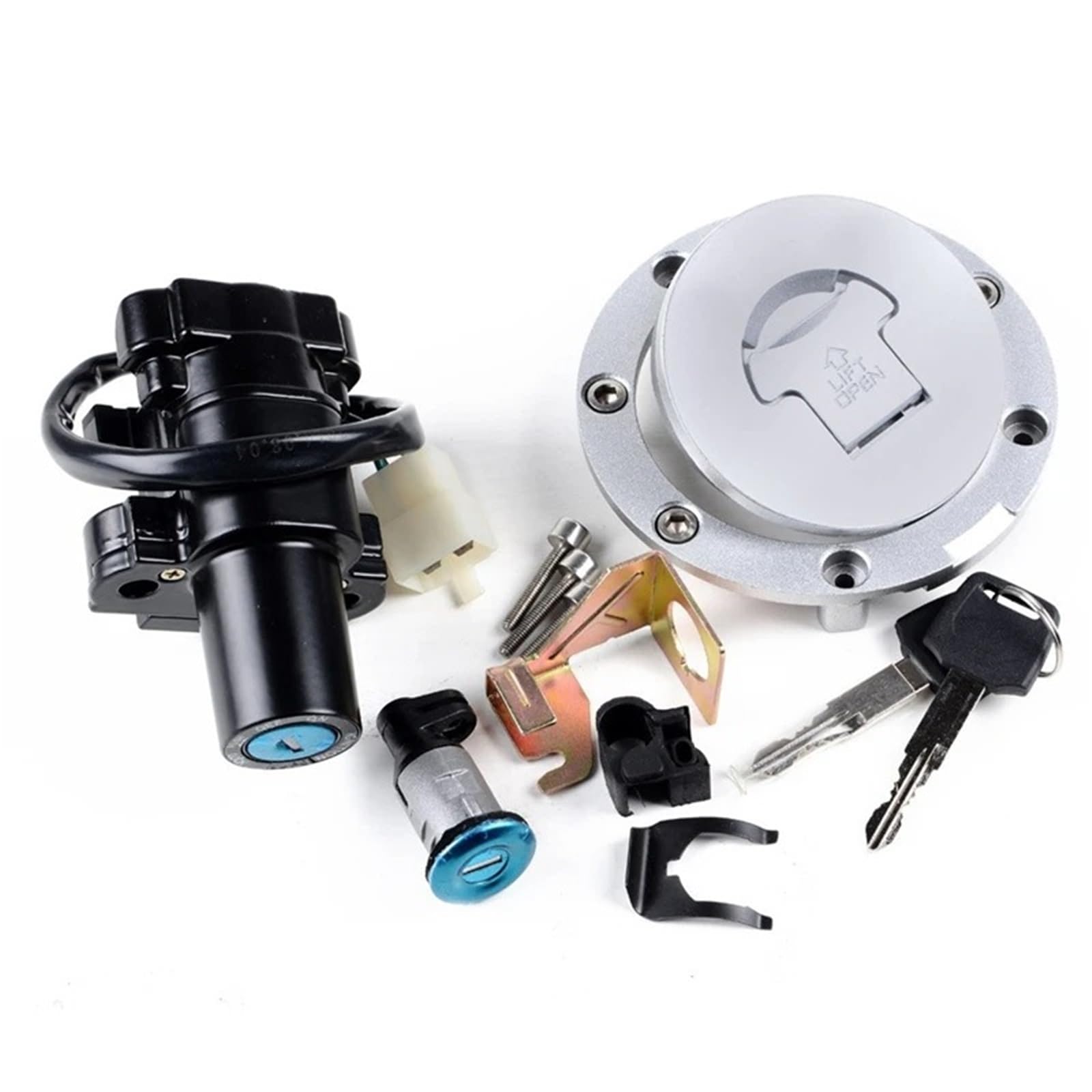 Zündschalter Für CBR 600RR Für CBR 1000RR 2003-2007 Motorrad Zündschloss Kraftstoff Tankdeckel Schloss Schlüssel Motorrad Zündschalter Zündschalter Für CBR 600RR Für CBR 1000RR 2003-2007 Motorrad Zündschloss Kraftstoff Tankdeckel Schloss Schlüssel Motorrad Zündschalter von CENAP