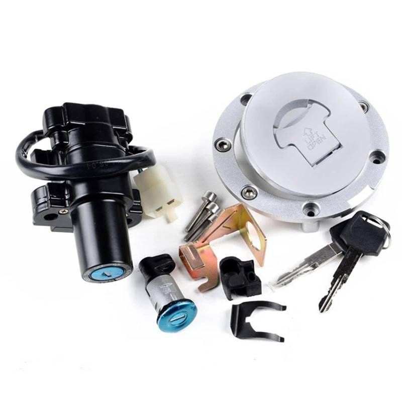 Zündschalter Für CBR 600RR Für CBR 1000RR 2003-2007 Motorrad Zündschloss Kraftstoff Tankdeckel Schloss Schlüssel Motorrad Zündschalter von CENAP