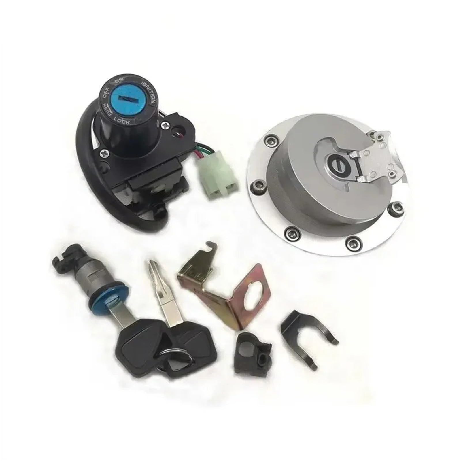 Zündschalter Für CBR1000RR 2004 2005 2006 2007 Motorrad Zündschloss Tankdeckel Sitzschloss Satz Schlösser Kit Motorrad Zündschalter Zündschalter Für CBR1000RR 2004 2005 2006 2007 Motorrad Zündschloss Tankdeckel Sitzschloss Satz Schlösser Kit Motorrad Zündschalter von CENAP