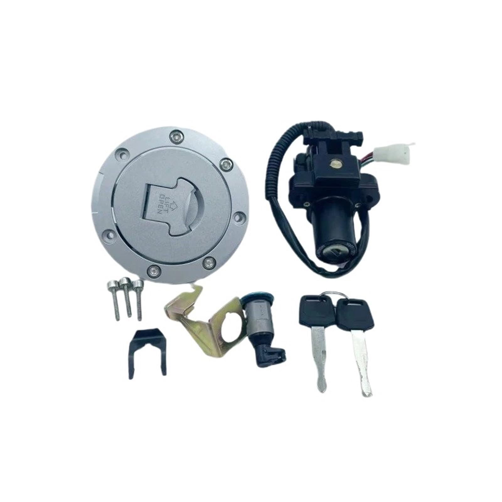 Zündschalter Für CBR600 Für CBR600RR Für CBR100RR 2001-2007 Motorrad Schloss Zündschloss Kraftstoff Tankdeckel Abdeckung Lock Key Set Motorrad Zündschalter Zündschalter Für CBR600 Für CBR600RR Für CBR100RR 2001-2007 Motorrad Schloss Zündschloss Kraftstoff Tankdeckel Abdeckung Lock Key Set Motorrad Zündschalter von CENAP