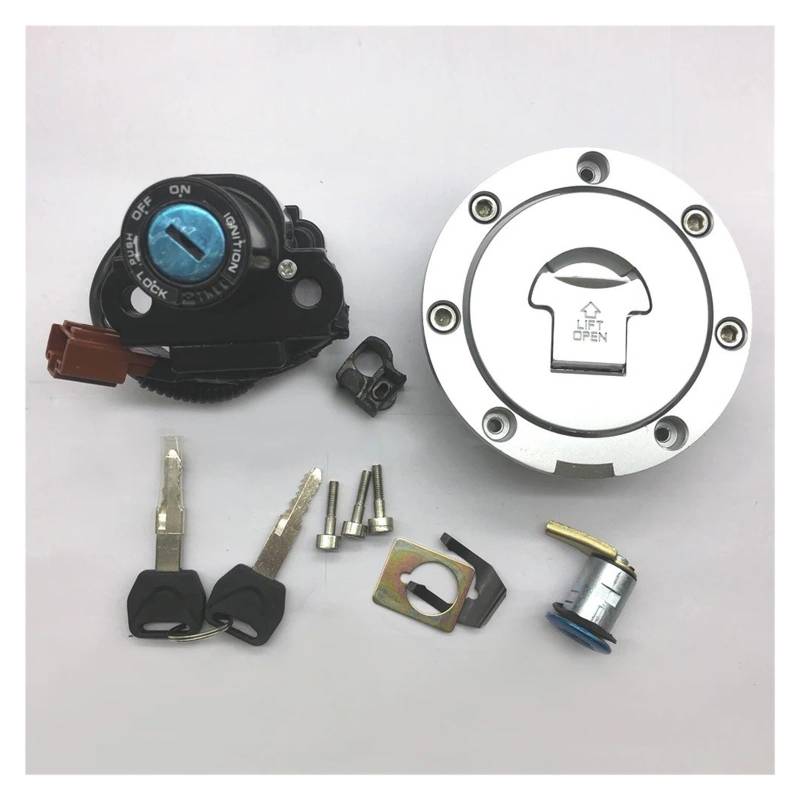 Zündschalter Für CBR600RR 2007-2010 2011 2012 2013 2014 Motorrad Zündschloss Kraftstoff Tankdeckel Lock Key Kit Motorrad Zündschalter von CENAP