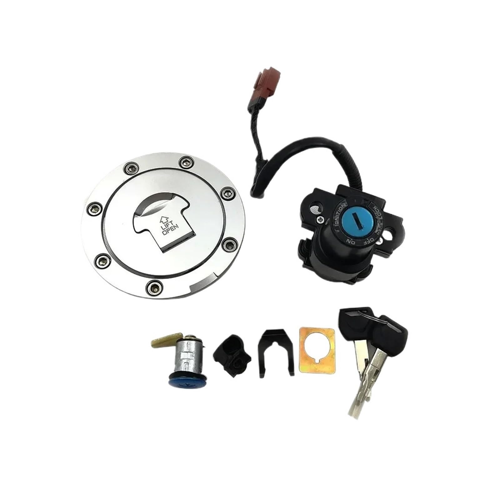 Zündschalter Für CBR600RR 2007-2014 Für CBR1000RR 2008-2014 Motorrad Zündschloss Sperren Gas Kraftstoff Benzin Tankdeckel Abdeckung Motorrad Zündschalter Zündschalter Für CBR600RR 2007-2014 Für CBR1000RR 2008-2014 Motorrad Zündschloss Sperren Gas Kraftstoff Benzin Tankdeckel Abdeckung Motorrad Zündschalter von CENAP