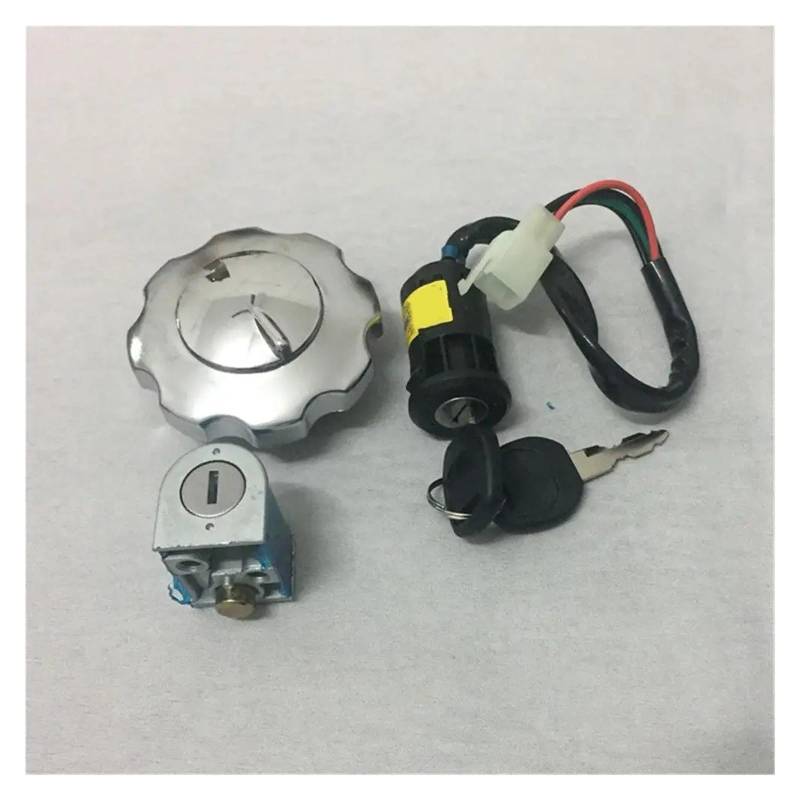 Zündschalter Für CG125 CG 125cc 150cc ZJ125 ZJ150 ZJ 125 150 4 Draht Motorrad Zündschloss Tankdeckel Schloss Schlüssel Kits Motorrad Zündschalter von CENAP