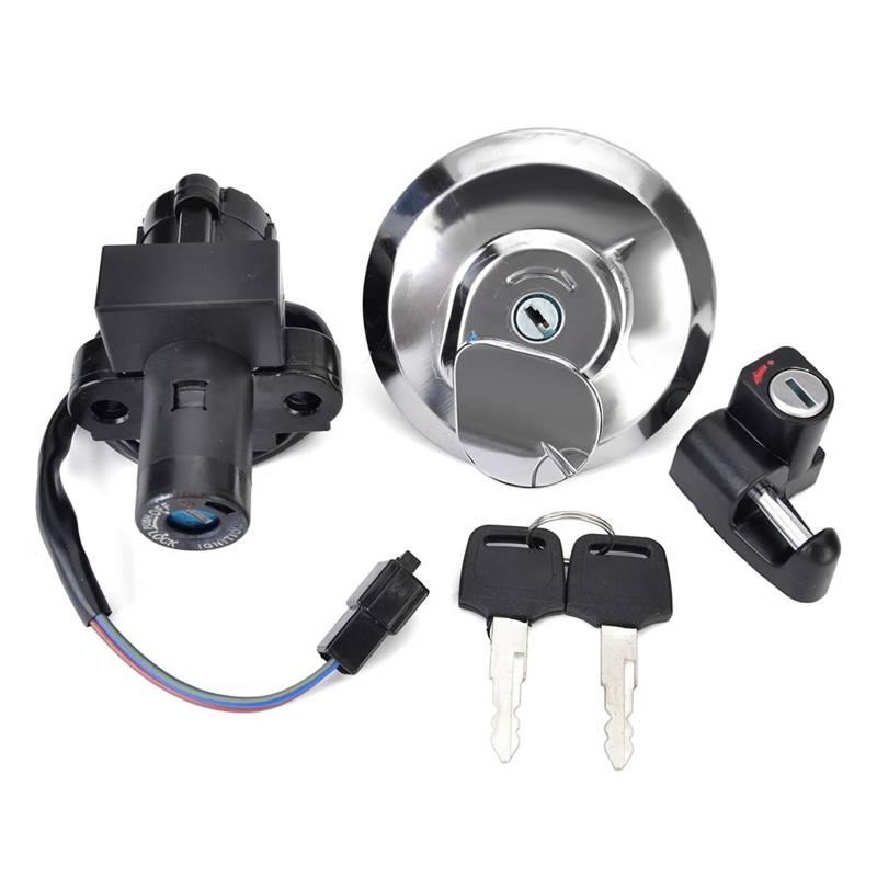Zündschalter Für CLR125 Für City Für Fly 1998 XR125L 2003-2008 Kraftstoff Tankdeckel Zündschloss Sitz Schloss Mit Schlüssel Kit OEM: 35010-KFT-620 Motorrad Zündschalter von CENAP