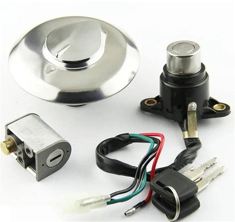 Zündschalter Für CM125 1987 1988 1989 1990 1991 1992 1993 1994 1995 1996 1997 1998 1999 Motorrad Zündschloss Kraftstoff Tankdeckel Kit Motorrad Zündschalter von CENAP