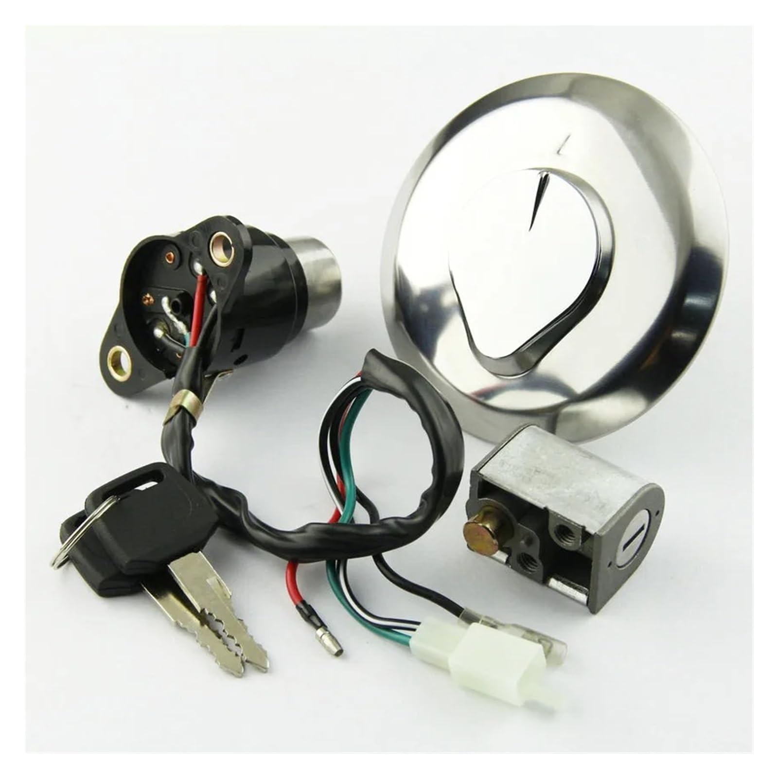 Zündschalter Für CM125 cm 125 1987-1999 Motorrad Zündschloss Kraftstoff Tankdeckel Schloss Schlüssel Set Motorrad Zündschalter Zündschalter Für CM125 cm 125 1987-1999 Motorrad Zündschloss Kraftstoff Tankdeckel Schloss Schlüssel Set Motorrad Zündschalter von CENAP