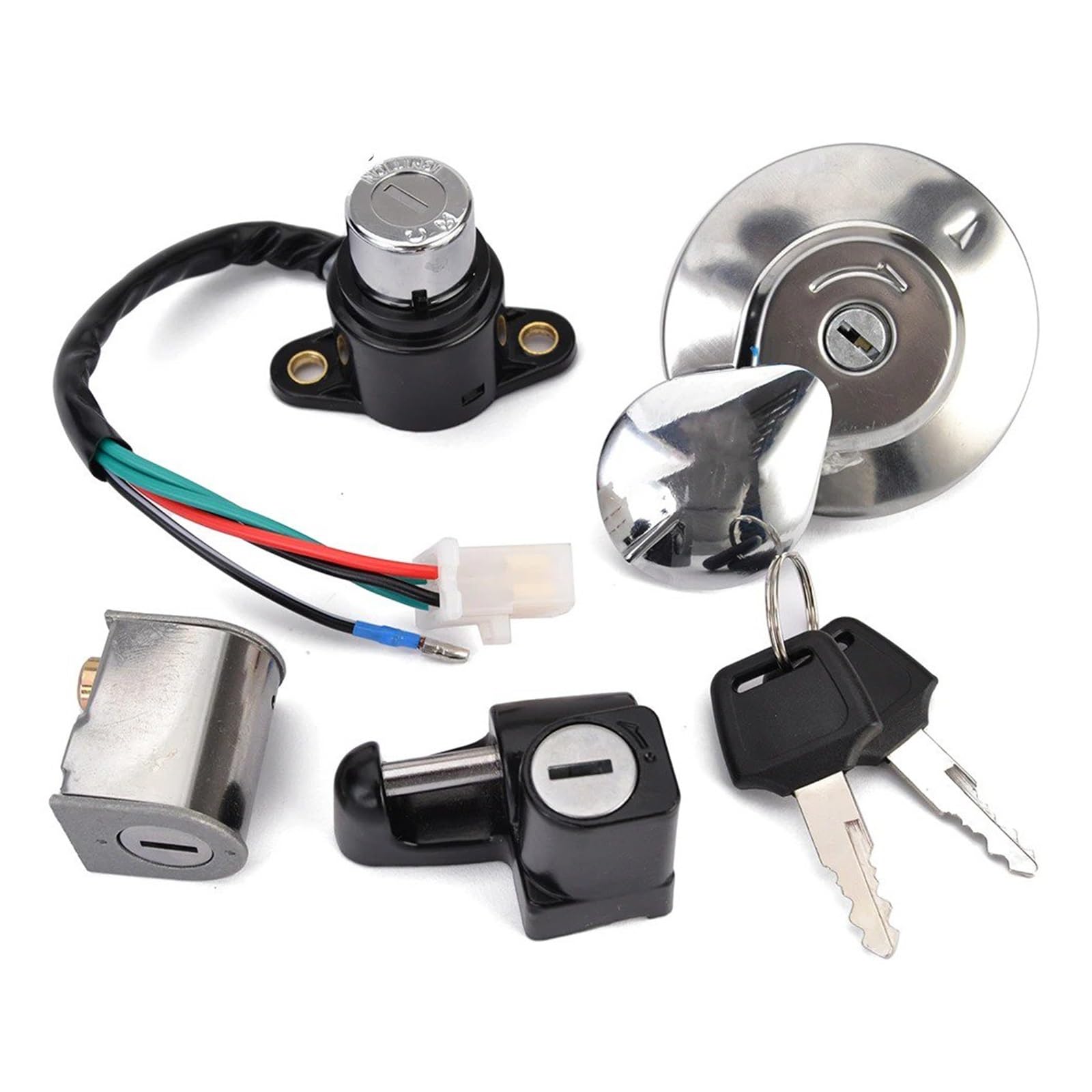 Zündschalter Für CMX250 1985-2014 CA125 1995-1999 Kraftstoff Tankdeckel Zündschalter Sitzschloss Mit Schlüssel Kit 1 Satz Motorrad Zündschalter Zündschalter Für CMX250 1985-2014 CA125 1995-1999 Kraftstoff Tankdeckel Zündschalter Sitzschloss Mit Schlüssel Kit 1 Satz Motorrad Zündschalter von CENAP