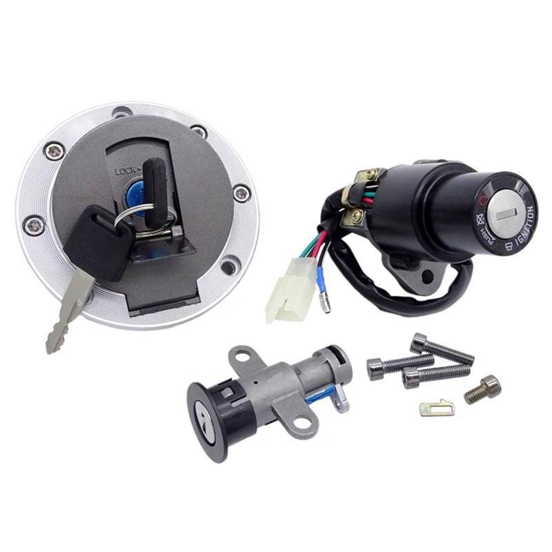 Zündschalter Für FZR400 Für FZR250 Für TZR125 Für TZR250 Für TZM150 Für TDR125 Motorrad Zündung Kraftstoff Tankdeckel Cover Lock Mit Schlüssel 1 Set Motorrad Zündschalter von CENAP
