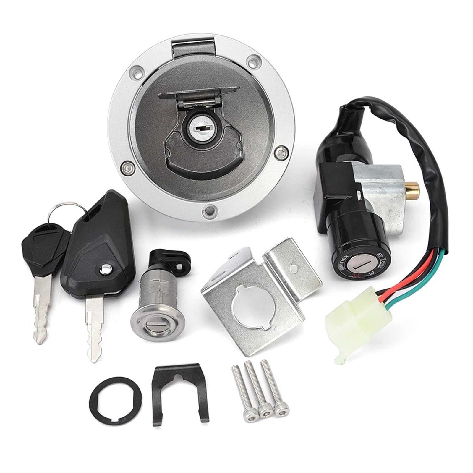 Zündschalter Für GROM125 Für MSX125SF Für Handlebar 2016-2018 Kraftstoff Tankdeckel Zündschloss Sitz Schloss Mit Schlüssel Kit OEM:35010-K26-B02 Motorrad Zündschalter Zündschalter Für GROM125 Für MSX125SF Für Handlebar 2016-2018 Kraftstoff Tankdeckel Zündschloss Sitz Schloss Mit Schlüssel Kit OEM:35010-K26-B02 Motorrad Zündschalter von CENAP