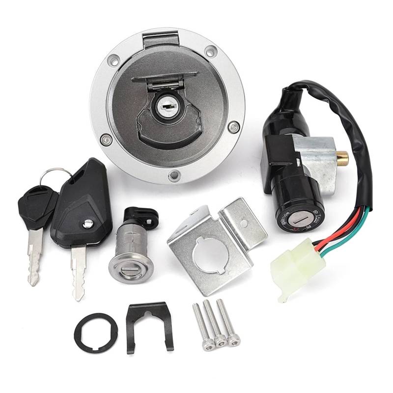 Zündschalter Für GROM125 Für MSX125SF Für Handlebar 2016-2018 Kraftstoff Tankdeckel Zündschloss Sitz Schloss Mit Schlüssel Kit OEM:35010-K26-B02 Motorrad Zündschalter von CENAP