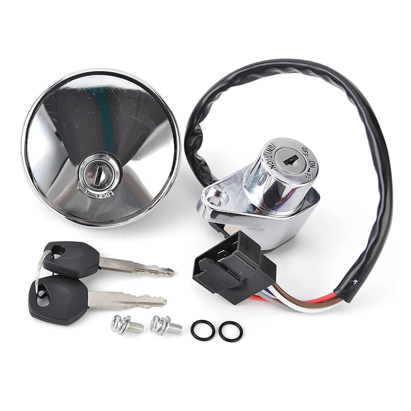 Zündschalter Für Kawasaki EN500 VN400 VN800 1995-2003 Kraftstoff Tankdeckel Zündschloss Sitz Schloss Mit Schlüssel Kit 51049-1103 27005-1204 Motorrad Zündschalter Zündschalter Für Kawasaki EN500 VN400 VN800 1995-2003 Kraftstoff Tankdeckel Zündschloss Sitz Schloss Mit Schlüssel Kit 51049-1103 27005-1204 Motorrad Zündschalter von CENAP