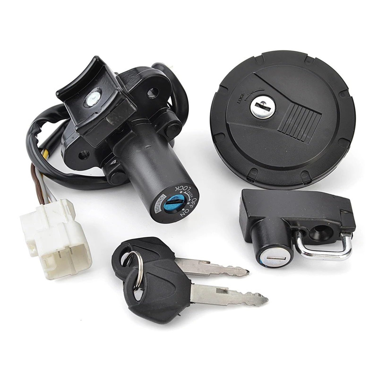 Zündschalter Für Kawasaki Für KLX300 Für KLX300SM 2021-2023 Kraftstoff Tankdeckel Zündschloss Sitz Schloss Mit Schlüssel Kit 27005-5185 27016-5207 Motorrad Zündschalter Zündschalter Für Kawasaki Für KLX300 Für KLX300SM 2021-2023 Kraftstoff Tankdeckel Zündschloss Sitz Schloss Mit Schlüssel Kit 27005-5185 27016-5207 Motorrad Zündschalter von CENAP
