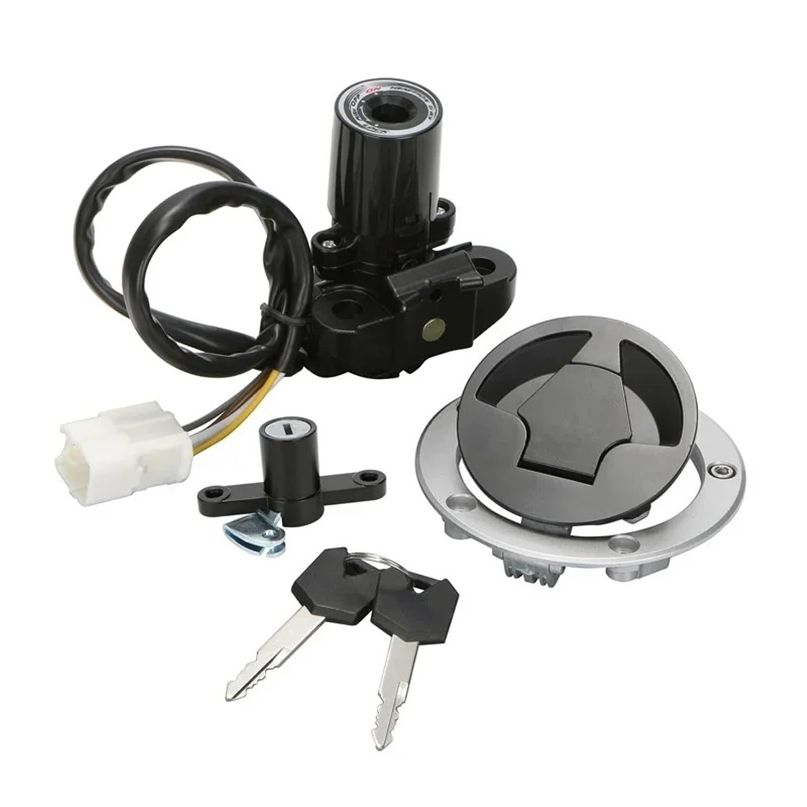 Zündschalter Für Kawasaki Für Ninja ZX6R ZX636 ZX1000 ZX10R 2011-2018 Motorrad Kraftstoff Tankdeckel Schloss + Zündschloss Schloss Kits Motorrad Zündschalter Zündschalter Für Kawasaki Für Ninja ZX6R ZX636 ZX1000 ZX10R 2011-2018 Motorrad Kraftstoff Tankdeckel Schloss + Zündschloss Schloss Kits Motorrad Zündschalter von CENAP