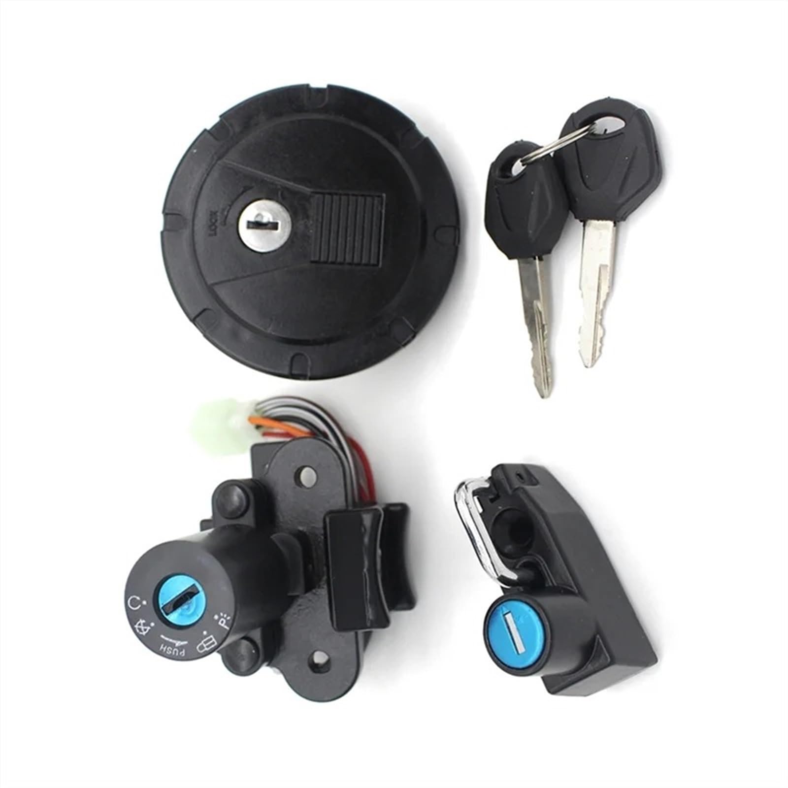 Zündschalter Für Kawasaki KL Für KMX Für KLR Für KLX 250/650 Motorrad Zündschlüssel Kraftstoff Tankdeckel Sitz Lock Kit Motorrad Zündschalter Zündschalter Für Kawasaki KL Für KMX Für KLR Für KLX 250/650 Motorrad Zündschlüssel Kraftstoff Tankdeckel Sitz Lock Kit Motorrad Zündschalter von CENAP