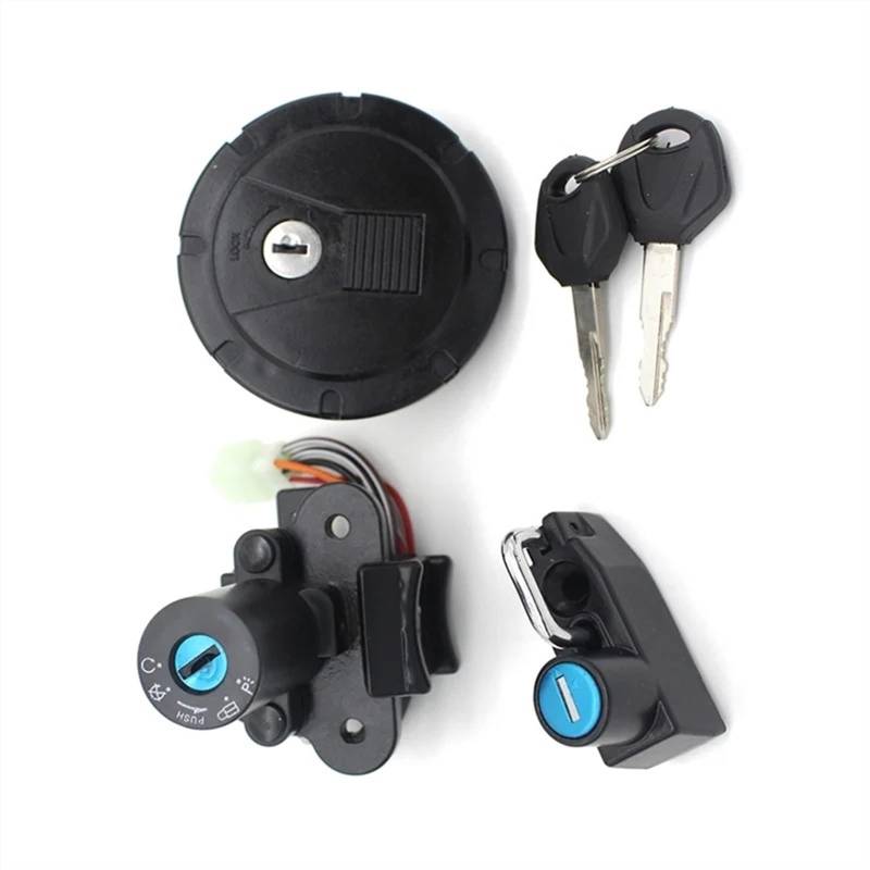 Zündschalter Für Kawasaki KL Für KMX Für KLR Für KLX 250/650 Motorrad Zündschlüssel Kraftstoff Tankdeckel Sitz Lock Kit ﻿ Motorrad Zündschalter von CENAP