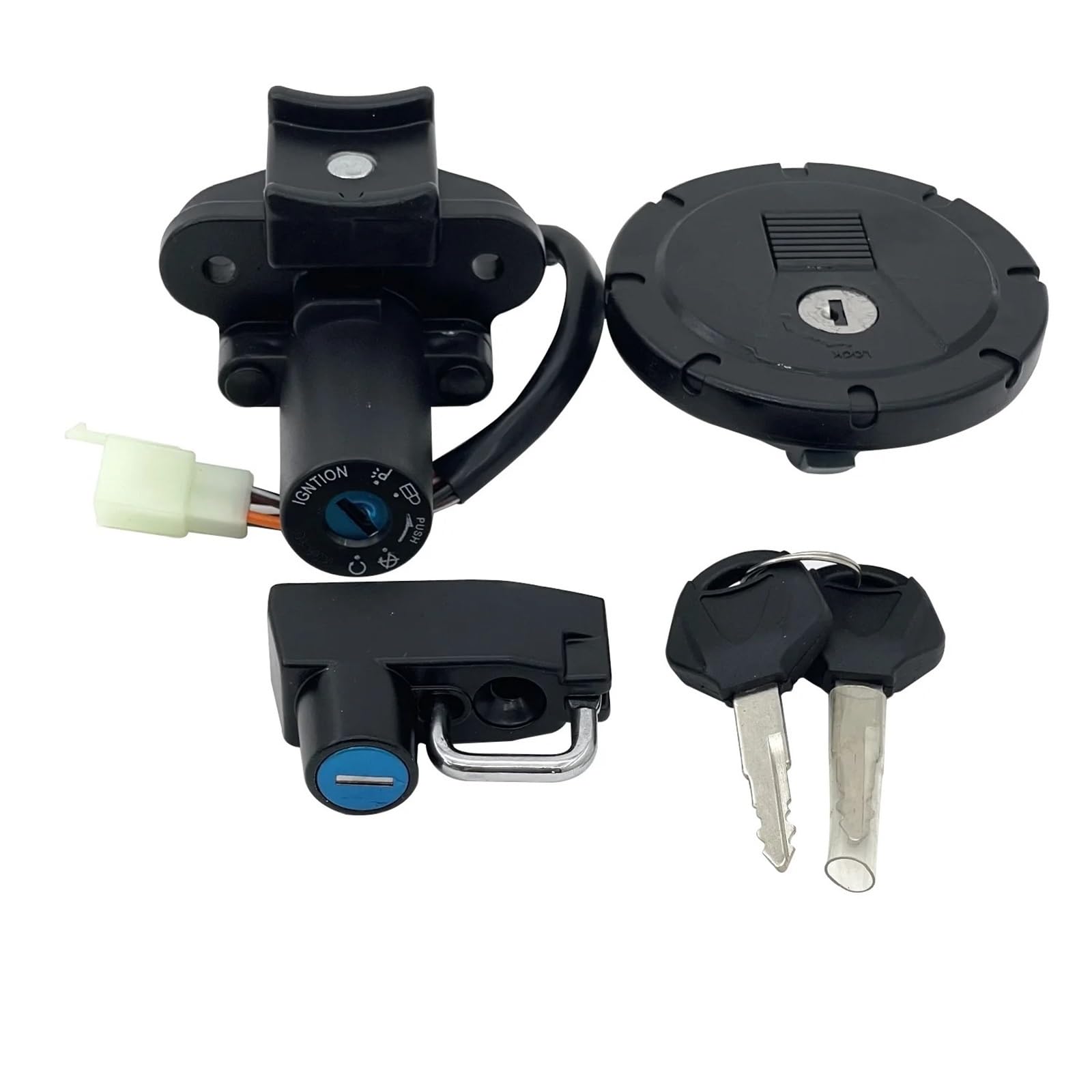 Zündschalter Für Kawasaki KL110 KL250G Für KLX125 Für KLX250 1997-2014 Motorrad Zündschloss + Kraftstoff Tankdeckel Abdeckung + Sitz Schloss Motorrad Zündschalter Zündschalter Für Kawasaki KL110 KL250G Für KLX125 Für KLX250 1997-2014 Motorrad Zündschloss + Kraftstoff Tankdeckel Abdeckung + Sitz Schloss Motorrad Zündschalter von CENAP
