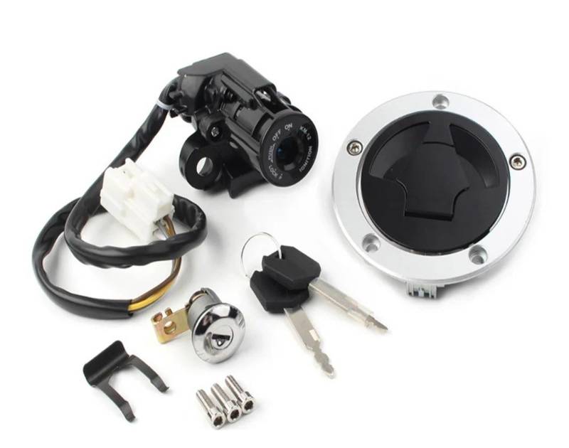 Zündschalter Für Kawasaki Z1000 Z 1000 2010 2011 2012 2013 2014 2015 2016 Motorrad Zündschloss Kraftstoff Tankdeckel Sitz Schloss Schlüssel Motorrad Zündschalter von CENAP