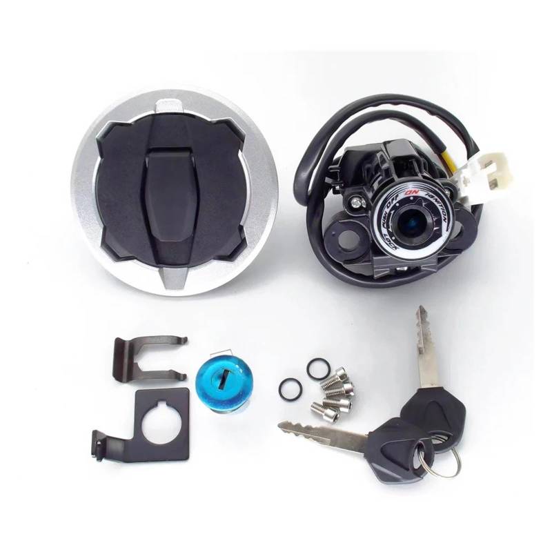 Zündschalter Für Kawasaki Z800 Z900 Z900RS 2017 2018 2019 2020 2021 2022 2023 Motorrad Zündschloss Sperren Kraftstoff Tankdeckel Schlüssel Set Motorrad Zündschalter von CENAP