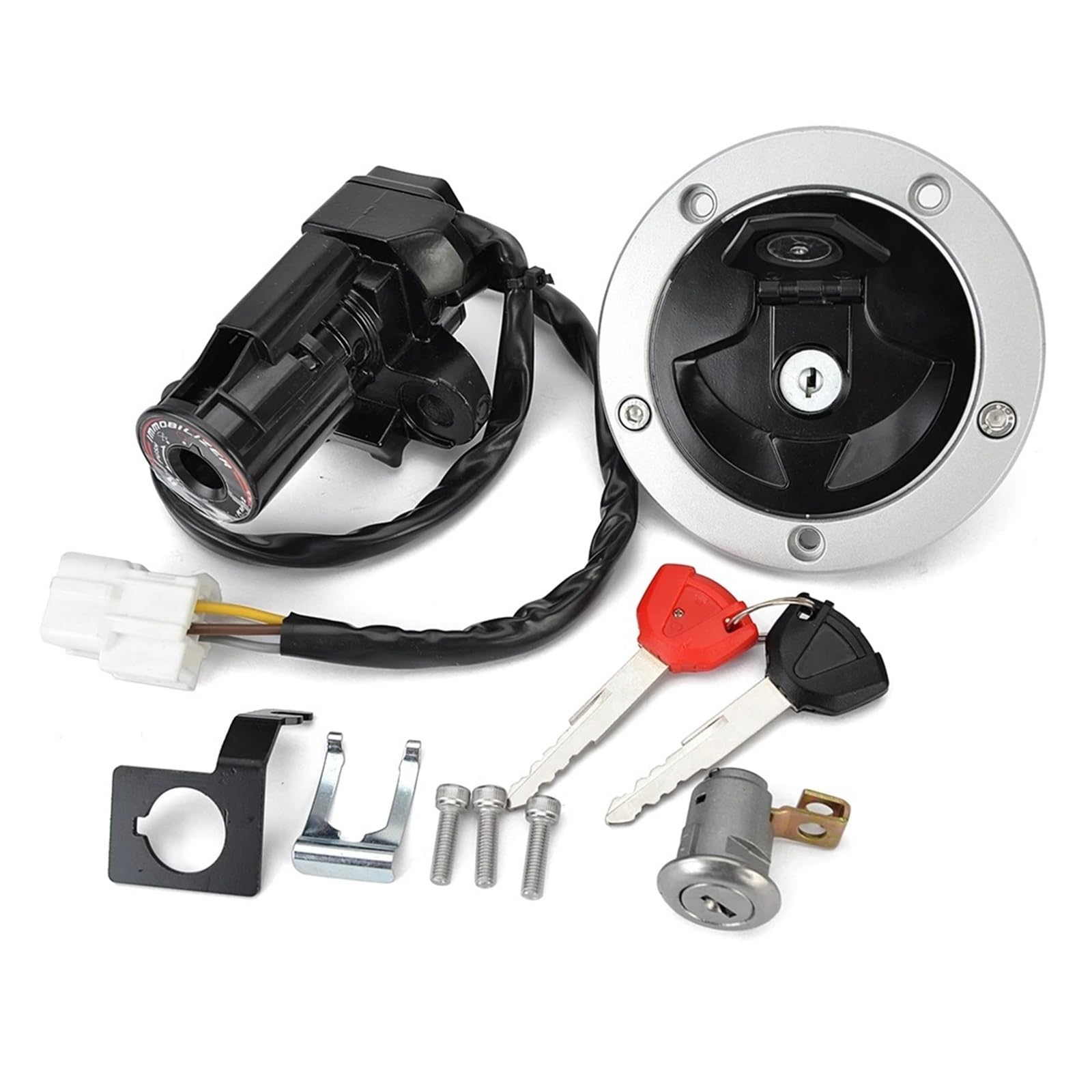Zündschalter Für Kawasaki ZX1000 ZX636 Für Ninja ZX10R ZX6R 1000 Kraftstoff Tankdeckel Zündschloss Sitz Schloss Mit Schlüssel Kit 27048-5024 Motorrad Zündschalter Zündschalter Für Kawasaki ZX1000 ZX636 Für Ninja ZX10R ZX6R 1000 Kraftstoff Tankdeckel Zündschloss Sitz Schloss Mit Schlüssel Kit 27048-5024 Motorrad Zündschalter von CENAP